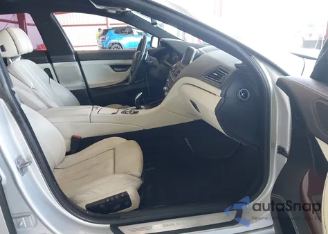 2013 BMW 650I Gran Coupe xDrive z USA, uszkodzony, nr VIN WBA6B4C50DDG67992